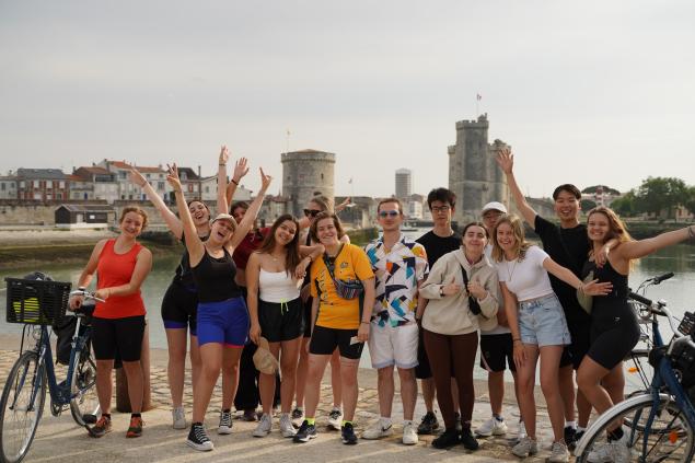 Etudiants à Excelia International Institute