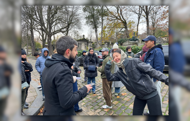 Sortie Cimetière Père Lachaise 2